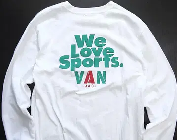 VAN 밴재킷 We Love Sports VAN 롱T LL