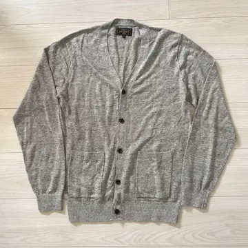 BEAMS 빔즈 가디건 그레이 사이즈 M