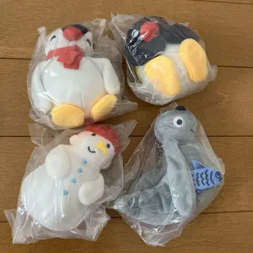 핑구 봉제 인형 가챠 묶음 판매 핑가 로비 눈사람