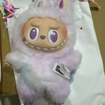 라벤더 몬스터 봉제 인형 정품 보증