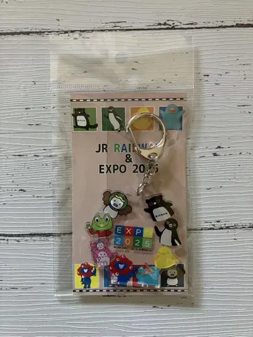 미야쿠미야쿠 EXPO 2025 JR 7 캐릭터 아크릴 키링