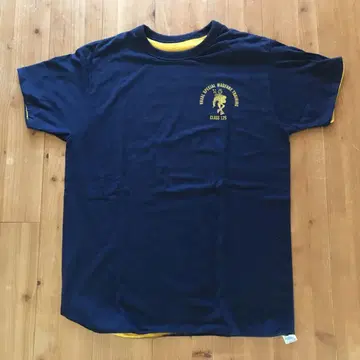 80s NAVAL 해군 양면 프린트 리버서블T