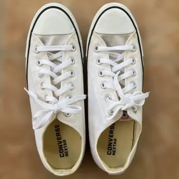 CONVERSE 로우컷 신발 화이트 26.5cm