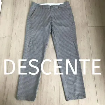 DESCENTE 골프 그레이 팬츠