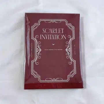 쿠츠하 Scarlet Invitation Blu-ray 최초 한정 생산판
