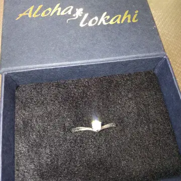 Aloha lokahi 지르코니아 하트 반지