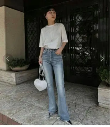 Ameri 아메리 MEDI LEGGINGS FLARE DENIM 새상품