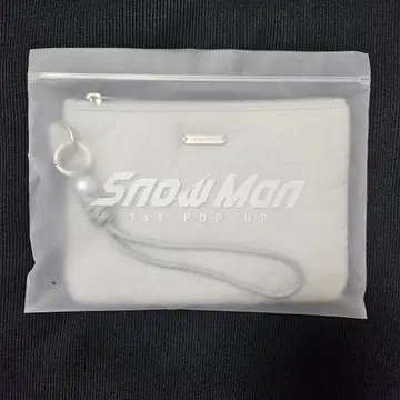 Snow Man POPUP 한국 굿즈 미니 파우치