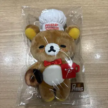 리락쿠마 스토어 한정판 봉제 인형 미스터 도넛