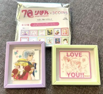 3coins 리본 70주년 랜덤 마그넷 2개 세트 미사용 새상품