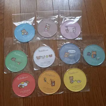 카페 드 크리에 30주년 기념 리락쿠마 브리키 코스터