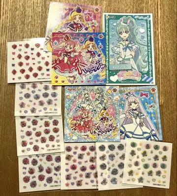 111 원더풀 프리큐어 씰 네일씰 키라