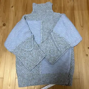 5-knot SLAB YARN MIX KNIT 니트 미사용 새상품