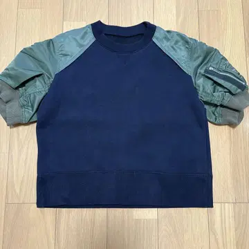 사카이 sacai 반팔 맨투맨 나일론 트윌 사이즈 2