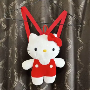 헬로키티 봉제 인형 백팩 2000년 레트로