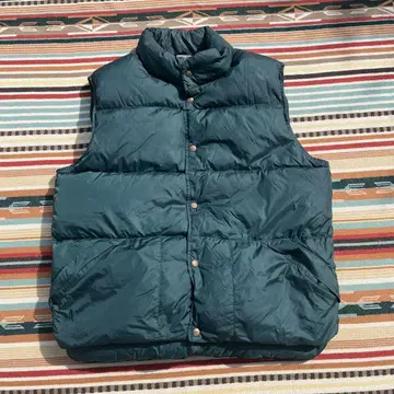 70s 빈티지 LLbean 다운 베스트 레어 컬러