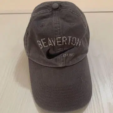 빈티지 Nike Beaverton Oregon 스우시 캡