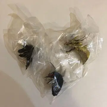 제일복권 고질라 대괴수 열전 G상 몬스터 헤드 마그넷 3종 세트