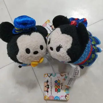 새상품 홍콩 디즈니 14주년 마린 썸썸 미키 & 미니