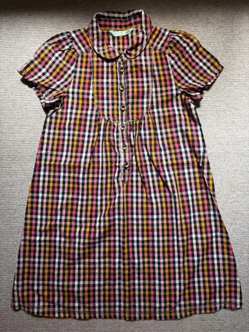 프랑슈리페 셰리 라파무 체크 원피스