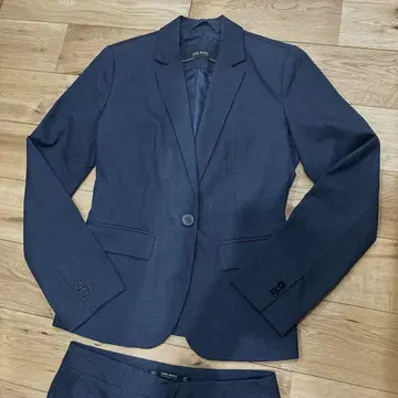 ZARA 수트 셋업 네이비 미사용 새상품