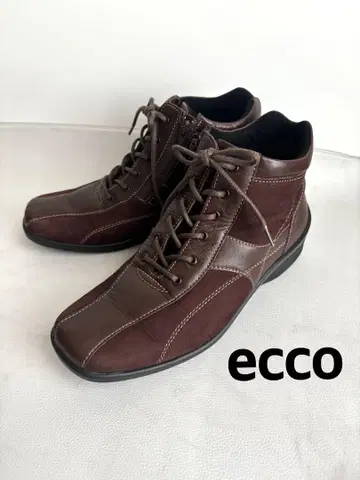 ecco 에코 가죽 숏부츠 24cm