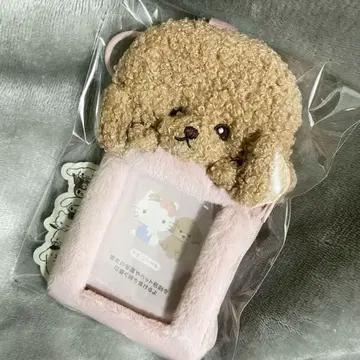 산리오 우리 아이 시리즈 토이 푸들 헬로키티 파우치 포함 카드 홀더