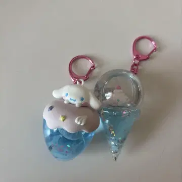 산리오 시나몬 키링 액체 참 시나몬 롤