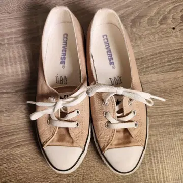 CONVERSE ALL STAR 펌프스 스니커즈 베이지 23.5cm