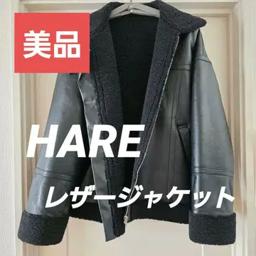 HARE 가죽 자켓 새상품급