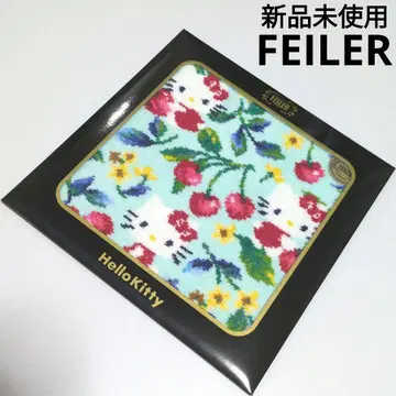 [ 미개봉 새상품 ] 산리오 페이퍼 슈니르 직조 손수건 키티