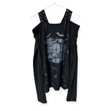 addictrap 다크 펑크 GrungePunk 오프숄더