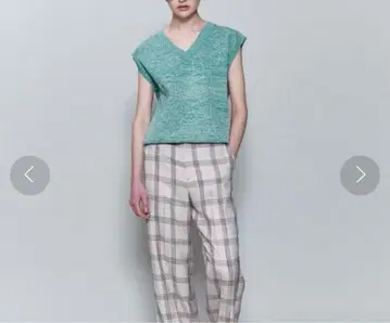 새상품급 6(ROKU) MELANGE KNIT VEST