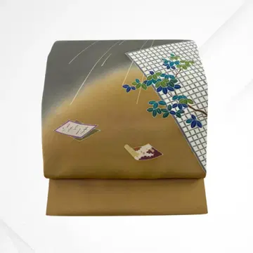 순수 실크 후쿠로 오비