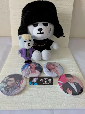 K-POP 봉제 인형 배지 세트