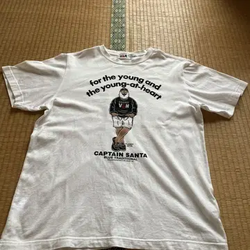 CAPTAIN SANTA T셔츠 화이트