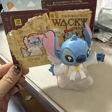 스티치 Wacky Diary 2.0 천사 피규어