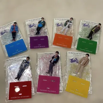 Kis-My-Ft2 LIVE TOUR 2020 아크릴 스탠드 7개 세트