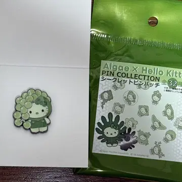 오사카 간사이 박람회 일본관 모 키티 시크릿 핀 배지 쿠비레즈타