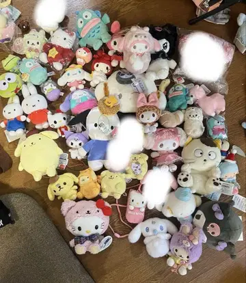 봉제 인형 세트 산리오 캐릭터 폼폼푸딩 묶음 판매
