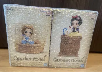 Qposket stories 백설공주 신데렐라 2체 세트