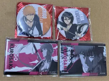 BLEACH 캔뱃지 이치고 루키아