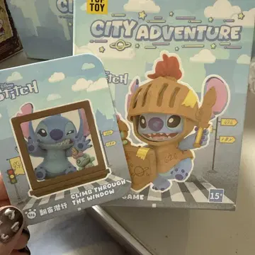 Disney 스티치 시티 어드벤처 시리즈 피규어