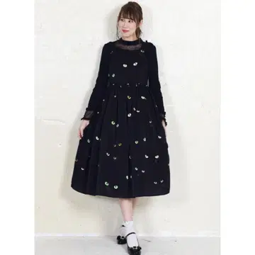 MILK black cat onepiece 할로윈