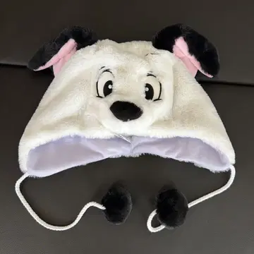 디즈니랜드 팬캡 101마리 강아지 폼폼 포함