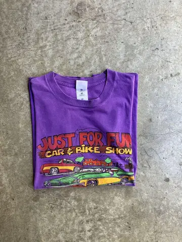 90s 프룻 오브 더 룸 핫로드 바이커 T셔츠 XL vintage