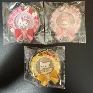 산리오 커스텀 아크릴 참 로제트 하나마루 유령 키티 마이멜로디