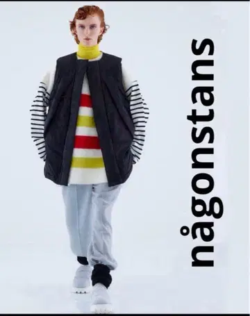 나곤스탠스 노카라 다운 베스트 롱 기장 클리닝 완료