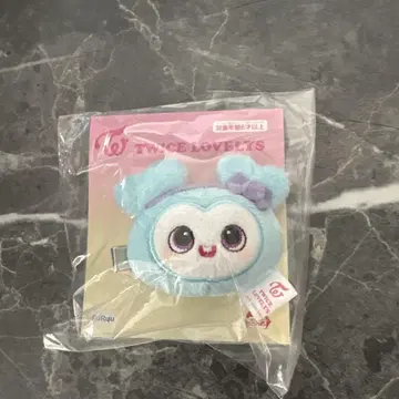 TWICE LOVERYS 봉제 인형 헤어핀 나연 GiGO 한정판