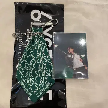GENERATIONS 사노 레오 반다나 키링 포토 카드
